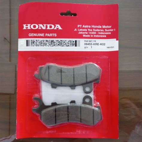 Original Honda Front Brake Pad For Pcx Cbs Kre K Or