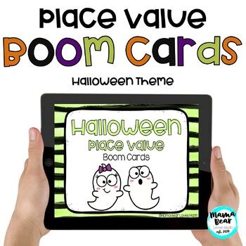 Halloween Place Value Boom Cards By Mama Bear Loves Math TPT