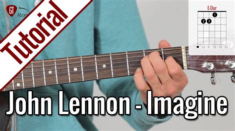 John Lennon Imagine Gitarren Tutorial Deutsch Gitarrentunes