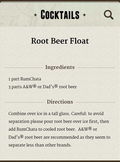 Root Beer Float Rumchata Dads Root Beer Root Beer Float Root Beer