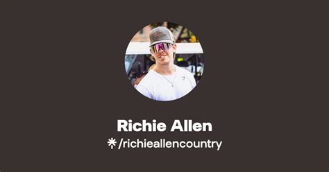 Richie Allen Instagram Facebook Tiktok Linktree