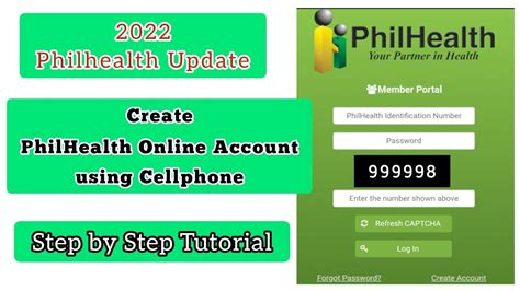 Paano Gumawa Ng PhilHealth Account Sa Cellphone PhilHealth Online