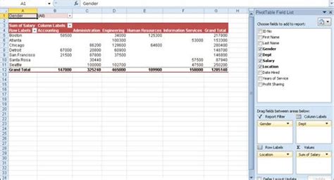 Excel Pivot Table Cheat Sheet Themende