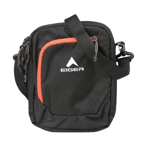 Jual Eiger Travel Pouch X Gonio Tas Selempang Hitam Di Seller