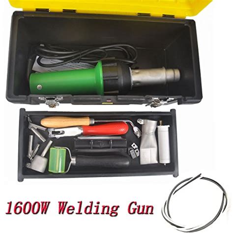 Go2Home 1600W Plastic Welder Kit Hot Air Gun Complete Tool Set Hand