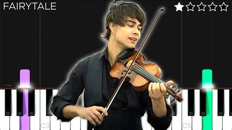 Alexander Rybak Fairytale Easy Piano Tutorial Youtube