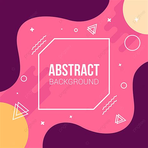 Flat Comic Style Vector Art PNG Abstract Flat Style Background Pink