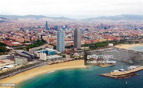 Barcelona Aerial Photo Imagens E Fotografias De Stock Getty Images