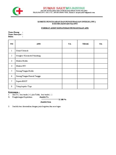 Form Checklist Ipcn Dan Ipcln Pdf