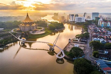 Kuching Waterfront Sarawak Attraction