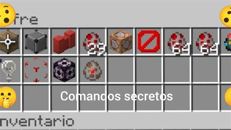 Comandos Secretos De Minecraft Youtube