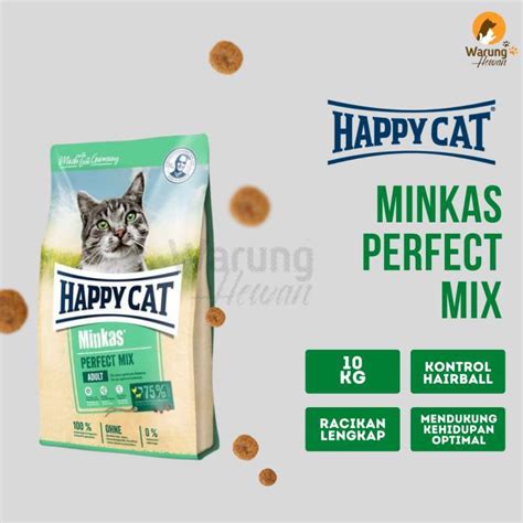 Jual Happy Cat Minkas Perfect Mix Kg Di Seller Warung Hewan Official