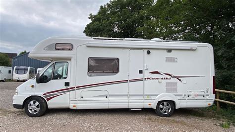 Swift Kontiki Motorhome Berth Overhead Cab Double Bed Youtube