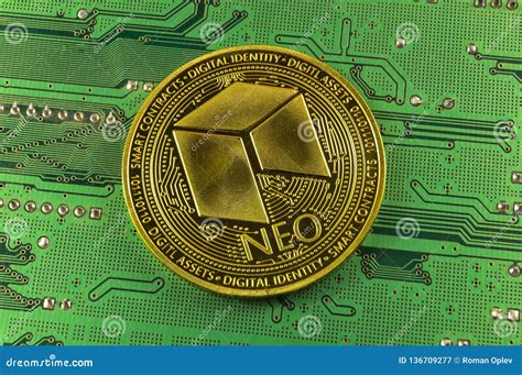 Nea Es Una Manera Moderna De Intercambio Y De Esta Moneda Crypto Imagen