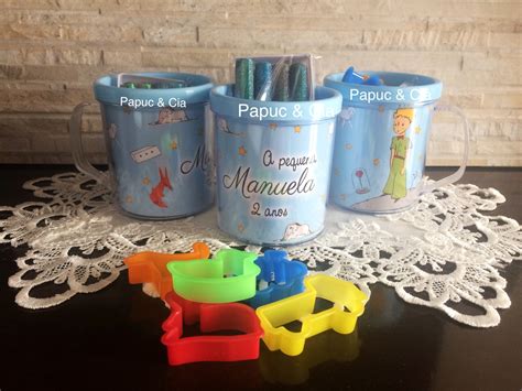 Kit Caneca De Massinha Pequeno Pr Ncipe Elo Produtos Especiais