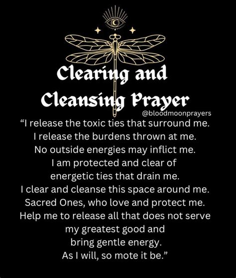 Clearing And Cleansing Prayer Cleansing Prayer Smudging Prayer Prayers