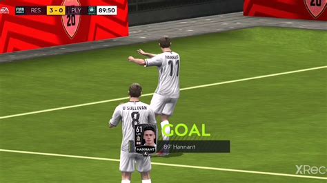 Playing Fifa Mobile YouTube