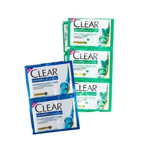 Jual SAMPO CLEAR SACHET 1 RENCENG ISI 12 9ML Shopee Indonesia