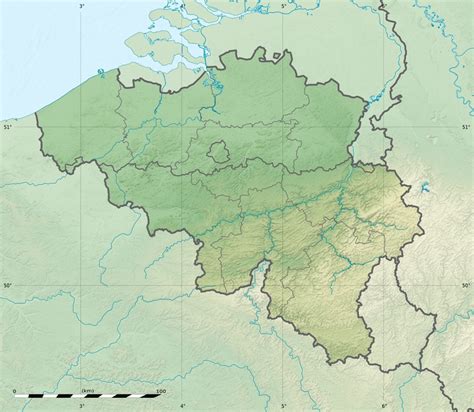 Relief Map Of Belgium Smoke Tree Manor