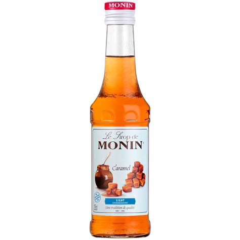 Monin Sirup Caramel Light 250ml Online Kaufen Im World Of Sweets Shop