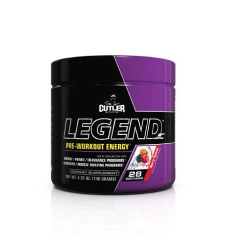 Cutler Nutrition Legend Preworkout Energy Formula Boost Your Workout