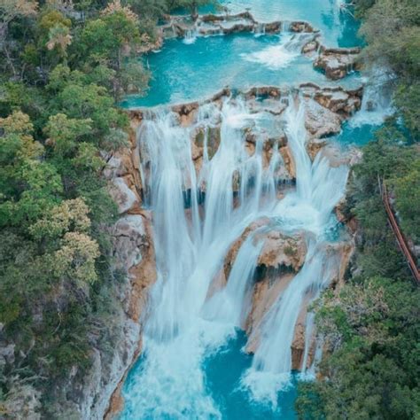 El Naranjo En San Luis Potosí El Palacio De Las Cascadas Turquesa