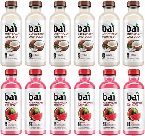 Bai Antioxidant Cocofusion Variety Pack 18 Fl Oz 15 Ct 46 OFF