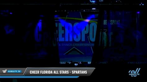 Cheer Florida All Stars Spartans Senior Coed Small Day