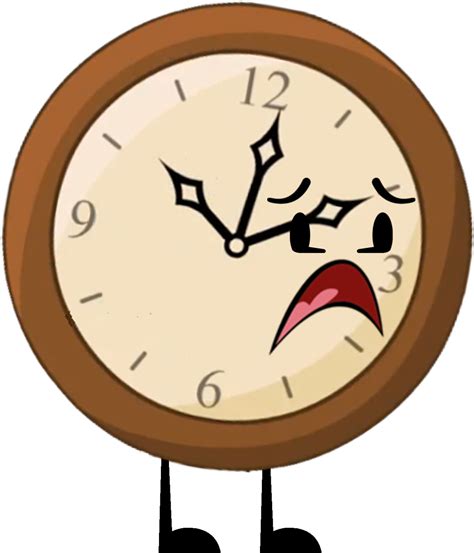 Bfdi Clock Pose 3 Bfdi Clock Pose 3 1249x1353 Png Clipart Download