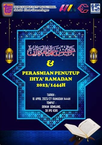 Majlis Khatam Al Quran Dan Majlis Penutup Ihya Ramadan Sk Ipg Kdri