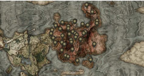 Elden Ring Sites of Grace Locations Map: Full and Region-Wise