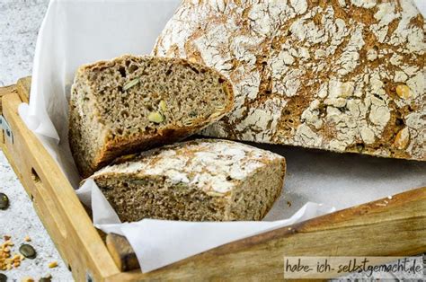 Dinkel Nuss Vollkorn Brot Backmischung Im Glas Habe Ich Selbstgemacht