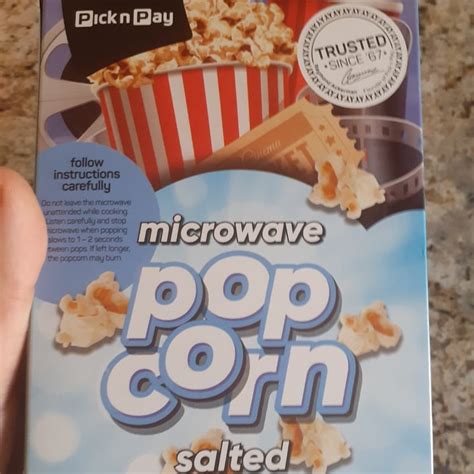 Pick N Pay Microwave Popcorn Review Abillion