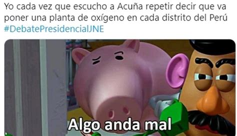 Estos Son Los Mejores Memes Del Debate Presidencial Jne Fotos