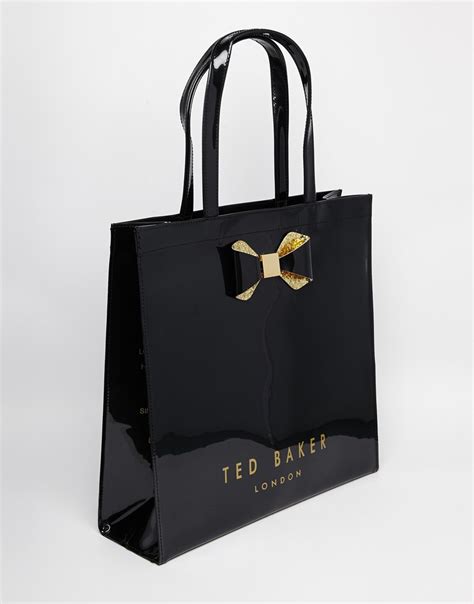 Ted Baker Handbag Black Bow Paul Smith