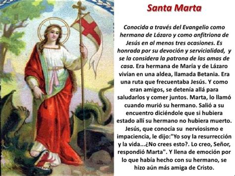 Oraci N A Santa Marta Para Casos Imposibles