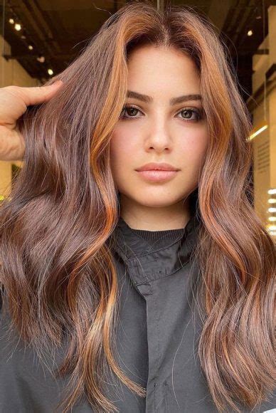 30 Hair Colour Trends To Try In 2023 Orange Copper Money Piece