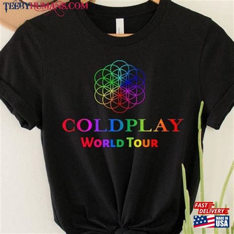 Coldplay World Tour Shirt 2023 Tee Europe T Shirt Sweatshirt TeebyHumans