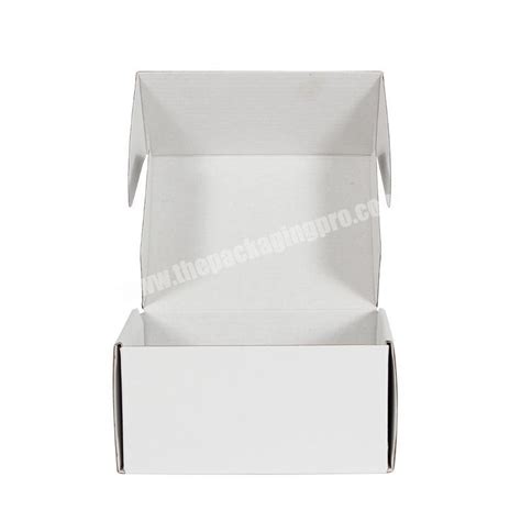 Yongjin Personalised Tuck Top Corrugated Cardboard Paper Boxes Custom