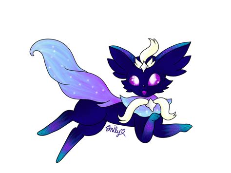 Nebuleon Cosmic Eeveelution By Reallyevilhoopa On Deviantart