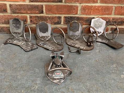 Five HRDC Race Trophies By Micky Bolton Saturday 10th Sunday 11th