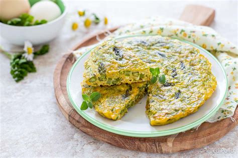 Frittata Di Asparagi Semplice Cotta Al Forno O In Padella