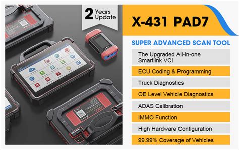 Launch X Pad Vii J Reprogramming Tool New Intelligent