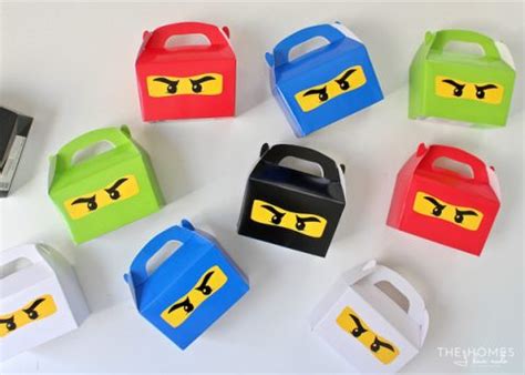 DIY Ninjago Party Decor Henry S 6th Birthday Party The Homes I