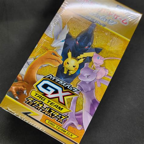 Yahooオークション ポケモンカード Gxタッグオールスターズ Box 未