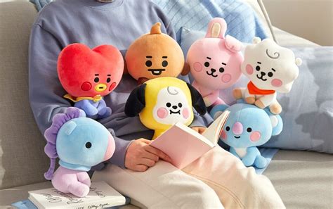 Bts Plushie Bt21 Plushie Chimmy Tata Koya Mang Cooky Rj Shooky Etsy