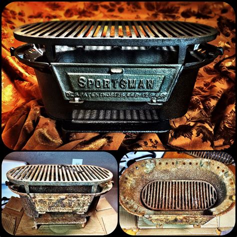 Birmingham Stove And Range Sportsman Grill Complete This Was Definitely The Toughest Cast Ir