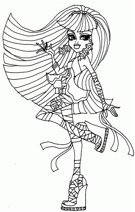 Cleo De Nile Coloring Pages Coloring Home