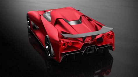 Nissan Vision Gran Turismo Turns Fire Knight Red For Tokyo Motor