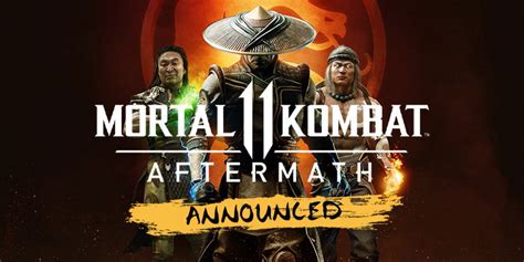 Mortal Kombat 11 Aftermath Expansion Announced